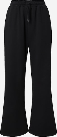 évasé Pantalon FIVE STAR GIRL en noir : devant