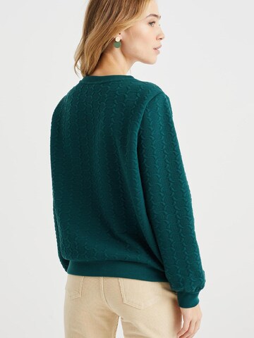žalia WE Fashion Megztinis be užsegimo