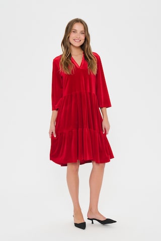 SAINT TROPEZ Jurk 'SZZevilla' in Rood