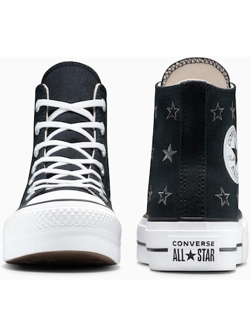 Sneaker alta 'Chuck Taylor All Star Lift' di CONVERSE in nero
