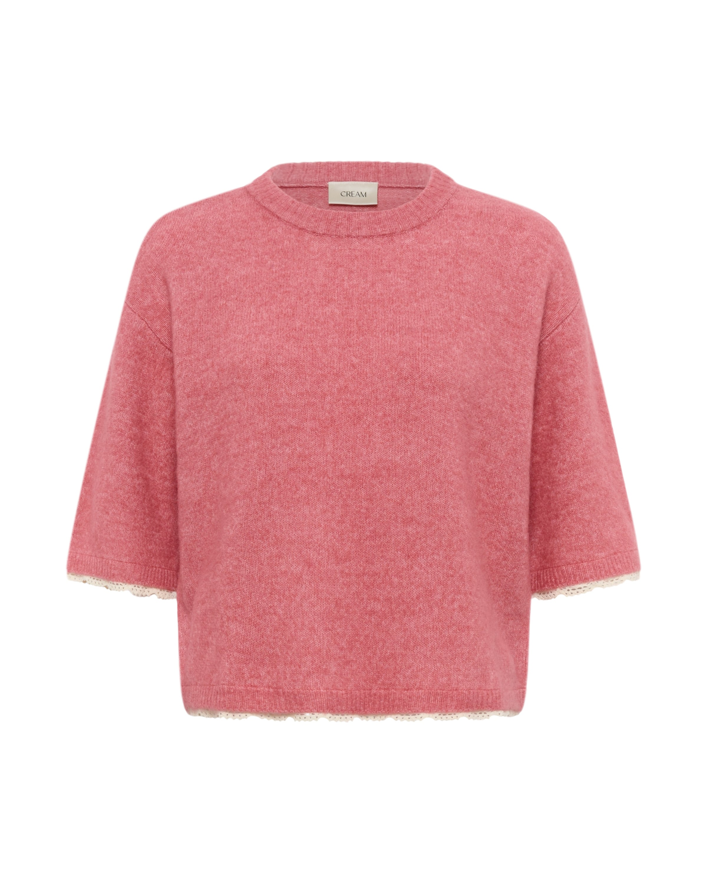 Cream Sweater in L in Mauve, Item view
