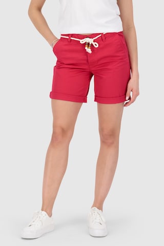 alife & kickin - regular Pantalón 'Ayana' en rojo: frente