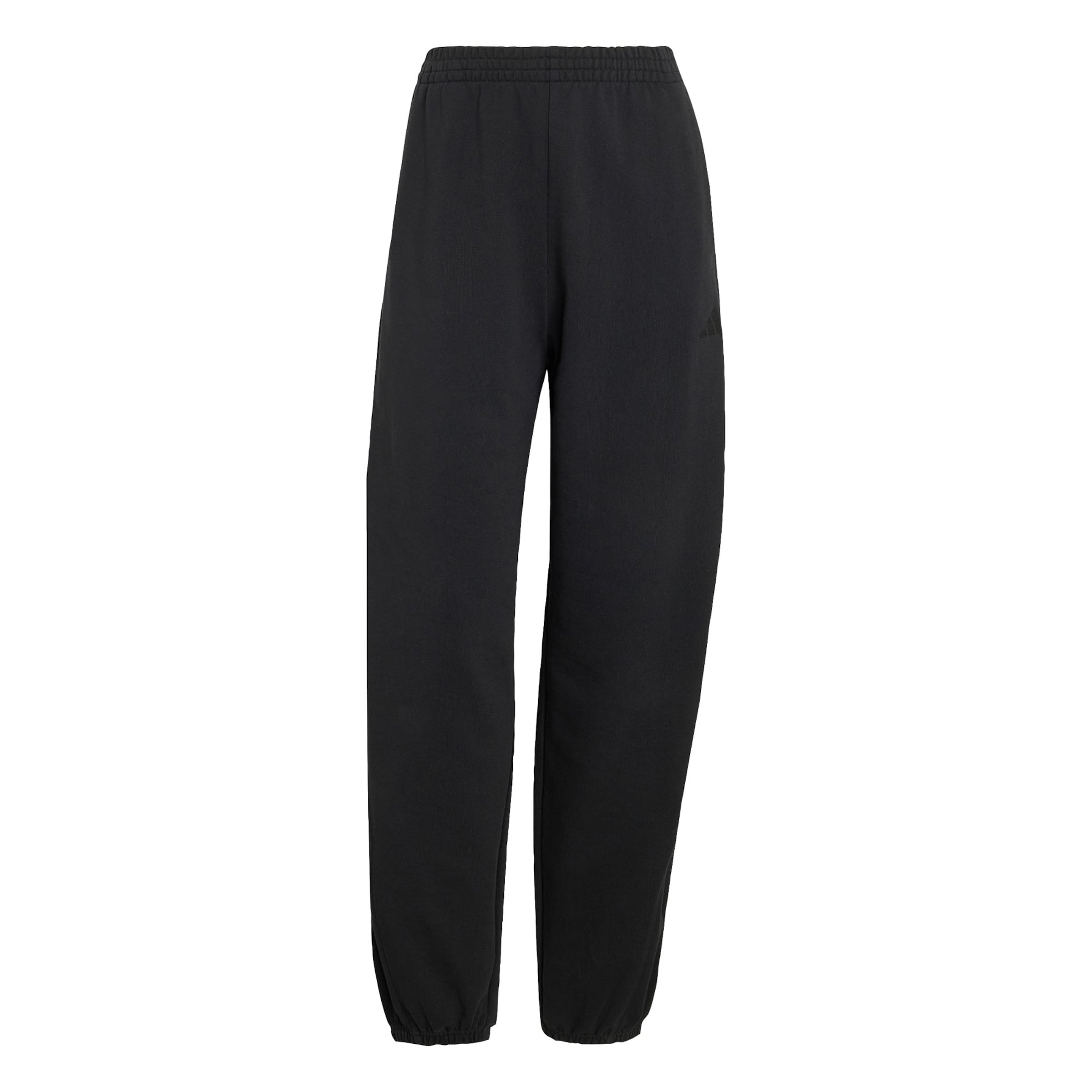 Effilé Pantalon de sport ADIDAS SPORTSWEAR en noir : devant