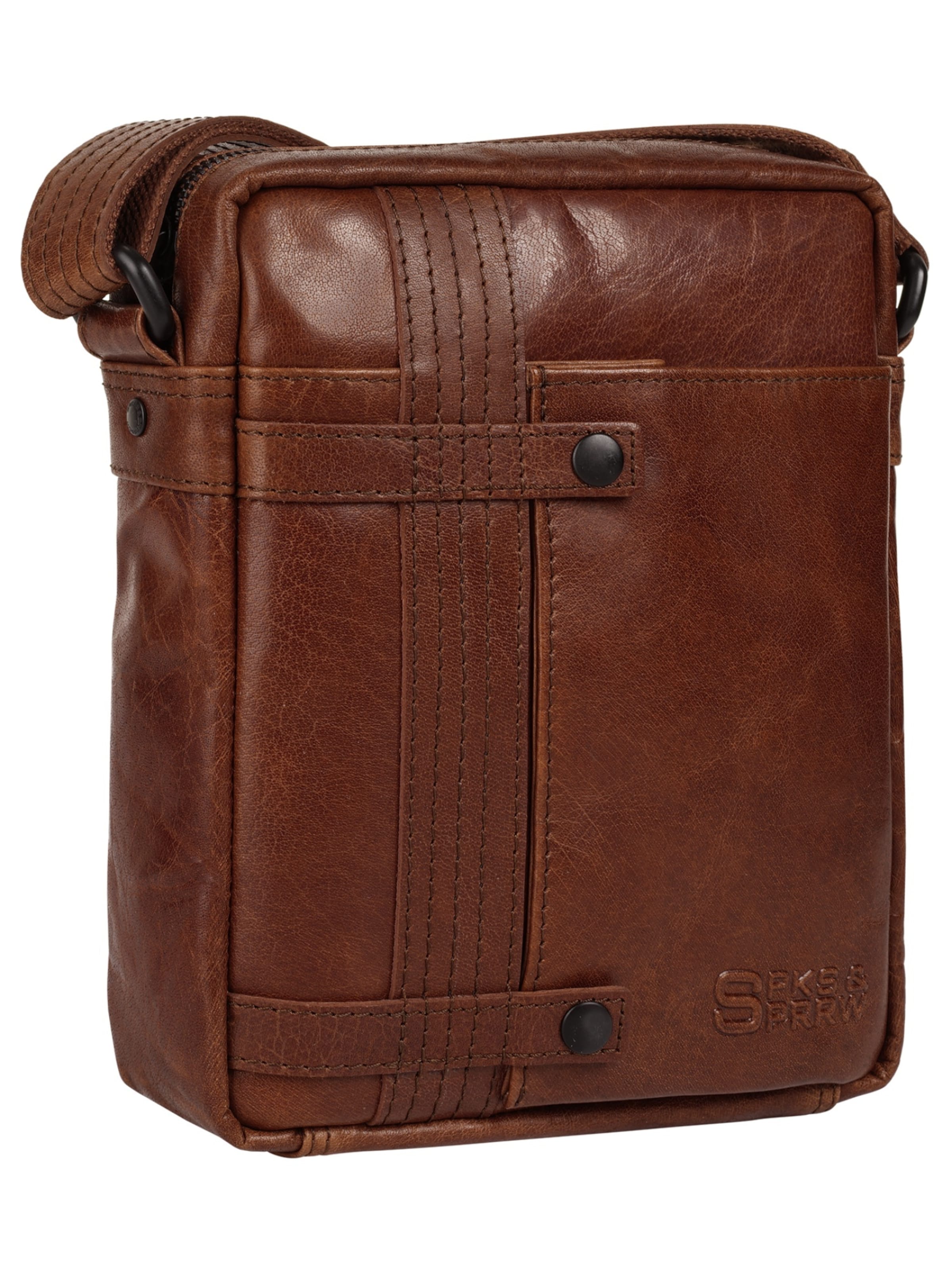 Spikes & Sparrow Crossbody Bag in Brown