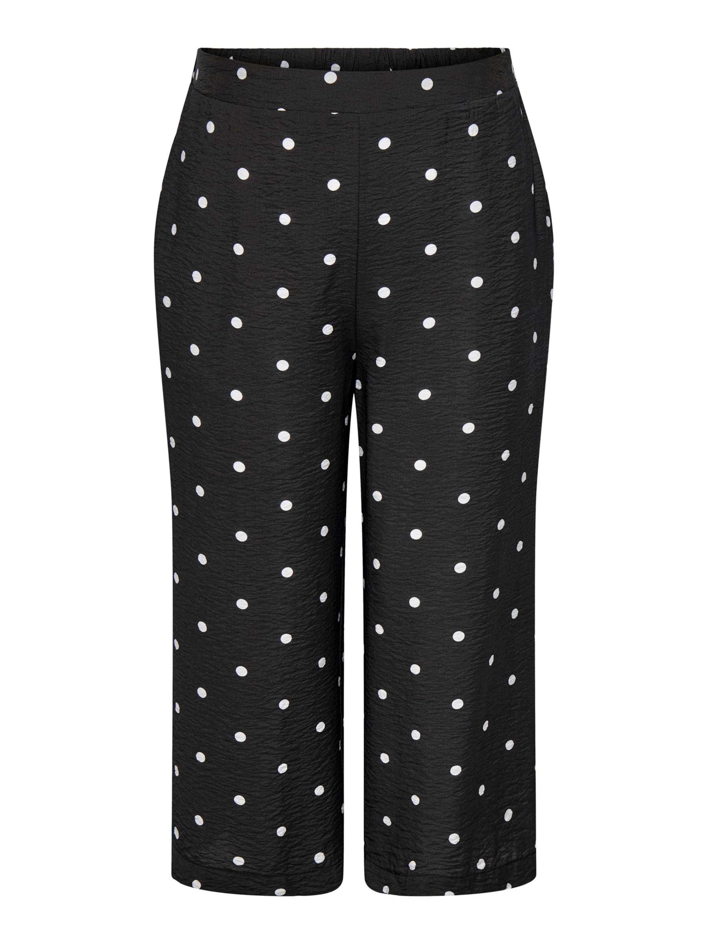 ONLY Carmakoma - regular Pantalón 'CARCarrie' en negro: frente