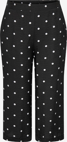 ONLY Carmakoma - regular Pantalón 'CARCarrie' en negro: frente