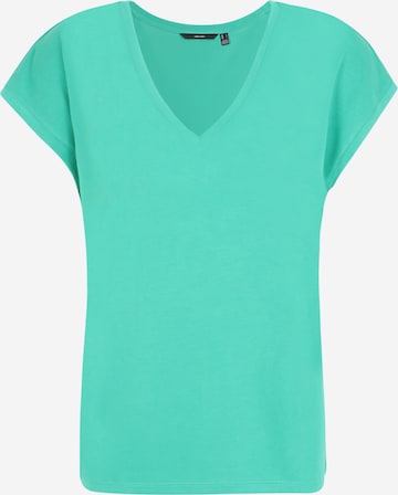 T-shirt 'FILLI' VERO MODA en vert : devant