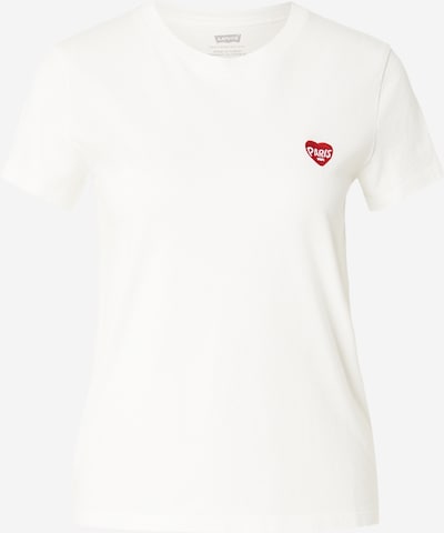 Marškinėliai 'PERFECT' iš LEVI'S ®, spalva – raudona / balta, Prekių apžvalga