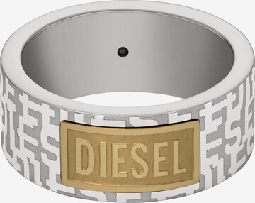 DIESEL Ring in Silber