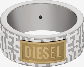 DIESEL Ring in Silber