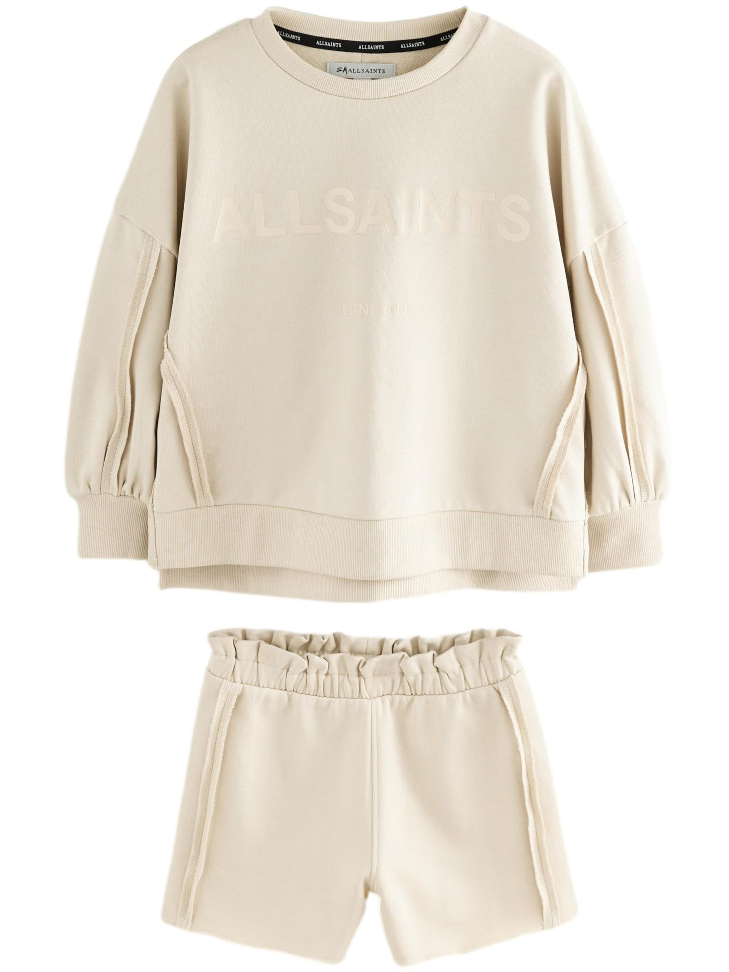 smALLSAINTS Set in Beige: front