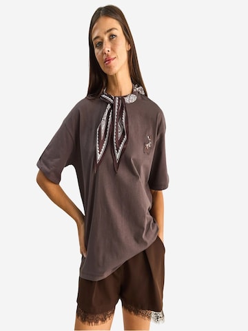 Bianco Lucci Shirt in Brown