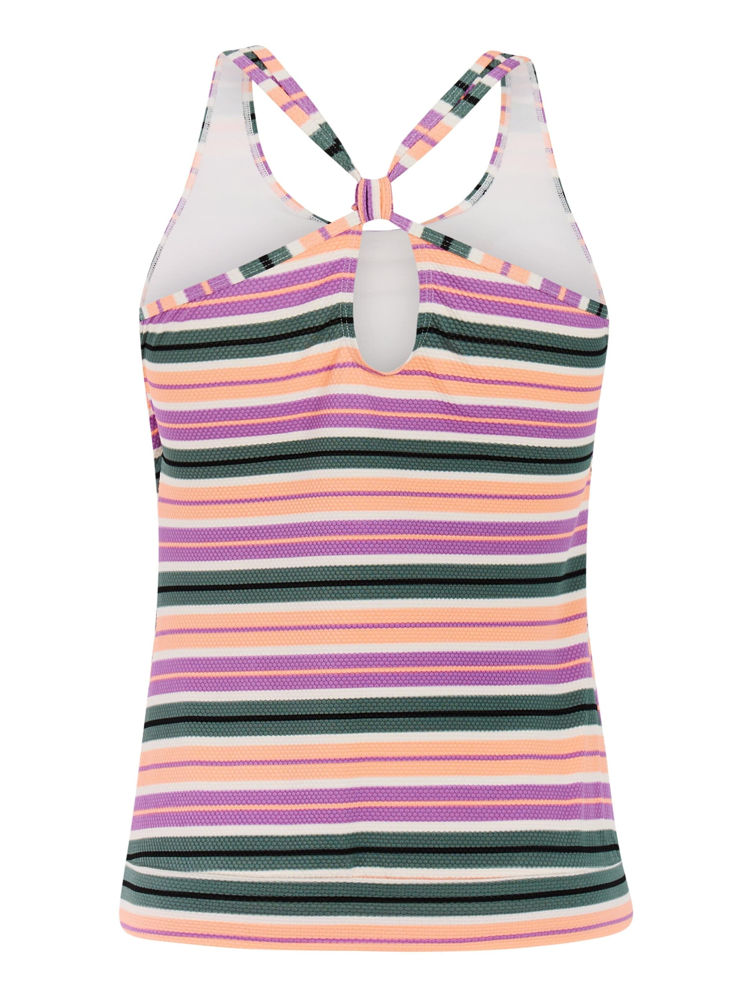 PROTEST Tankini top 'MIXZester' in Purple