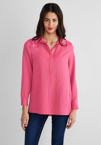 STREET ONE Blouse in Pink: front