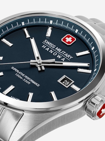 SWISS MILITARY HANOWA Analog watch 'Pioneer' in Silver