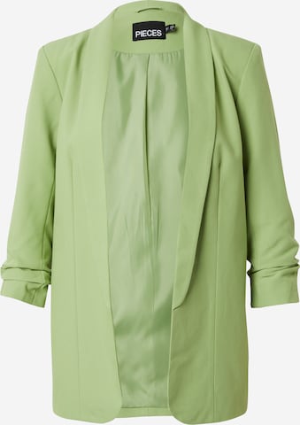 PIECES Blazer 'Bosella' in Green: front