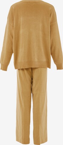BLONDA Sweat suit in Brown