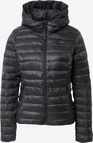 Ragwear Between-Season Jacket 'TIASA' in Black: front