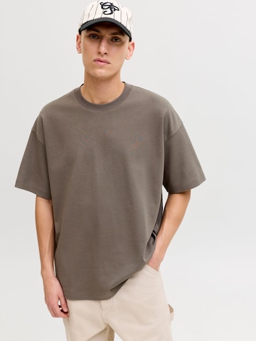 JACK & JONES - Camiseta en marrón