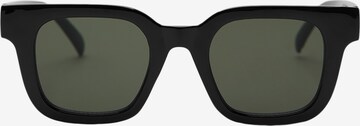 Lunettes de soleil Pull&Bear en noir : devant