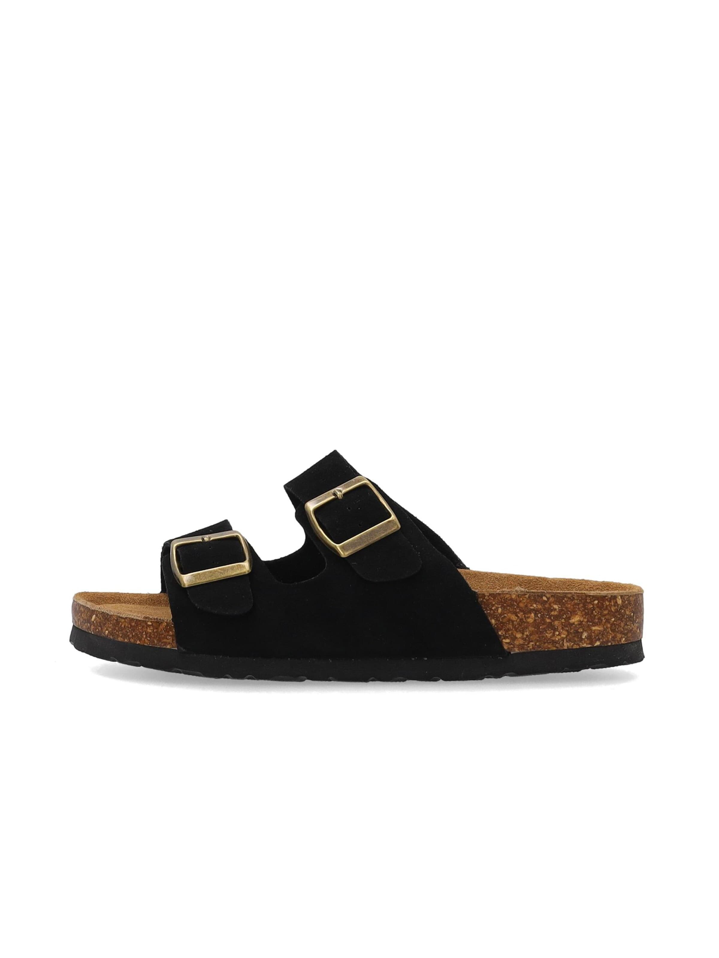 VENEZIA Mules 'Venezia' in Black: front