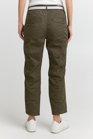 Fransa Regular Chino Pants 'SADIE' in Green