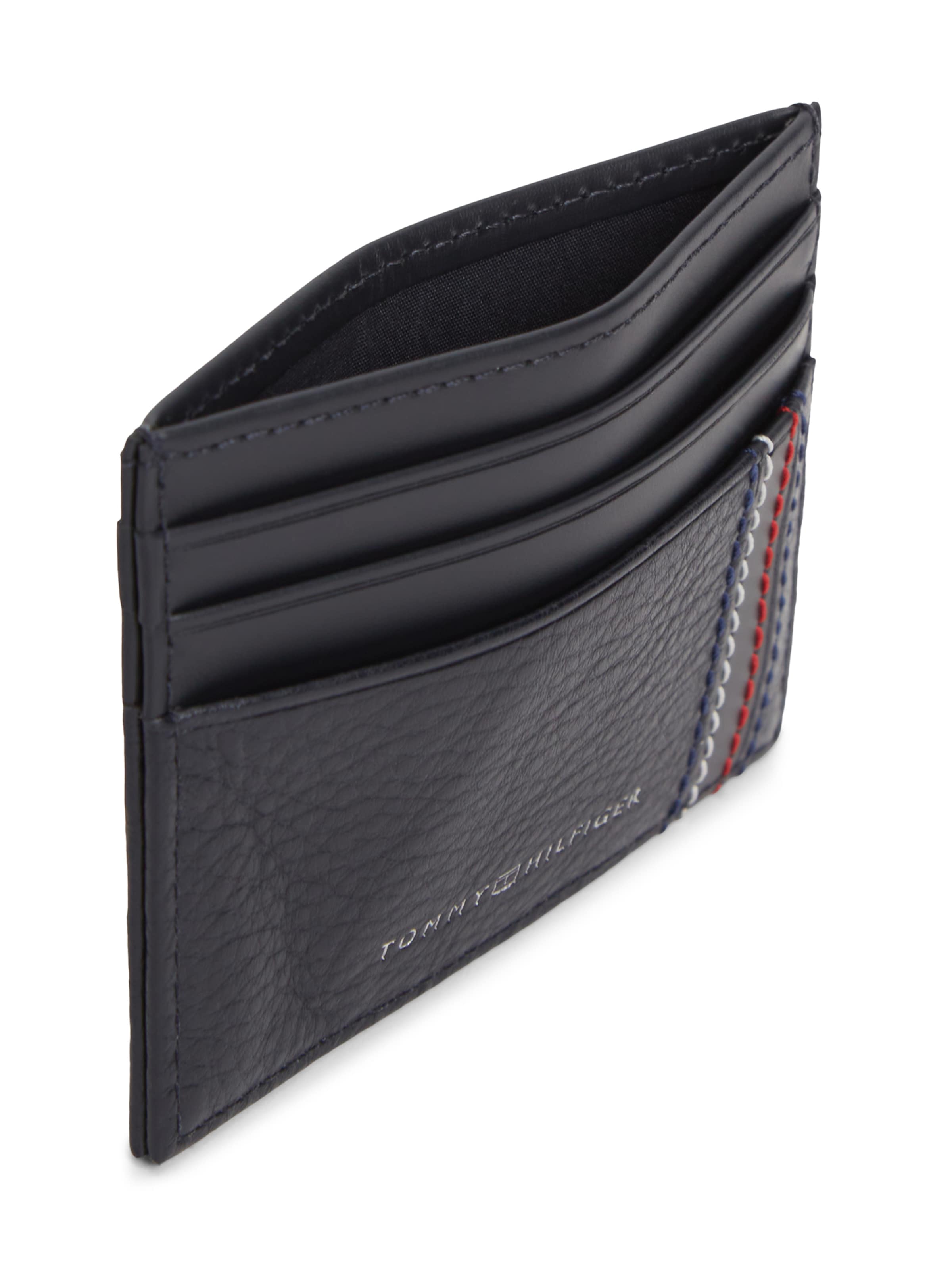 TOMMY HILFIGER Kartenetui 'CENTRAL' in Blau