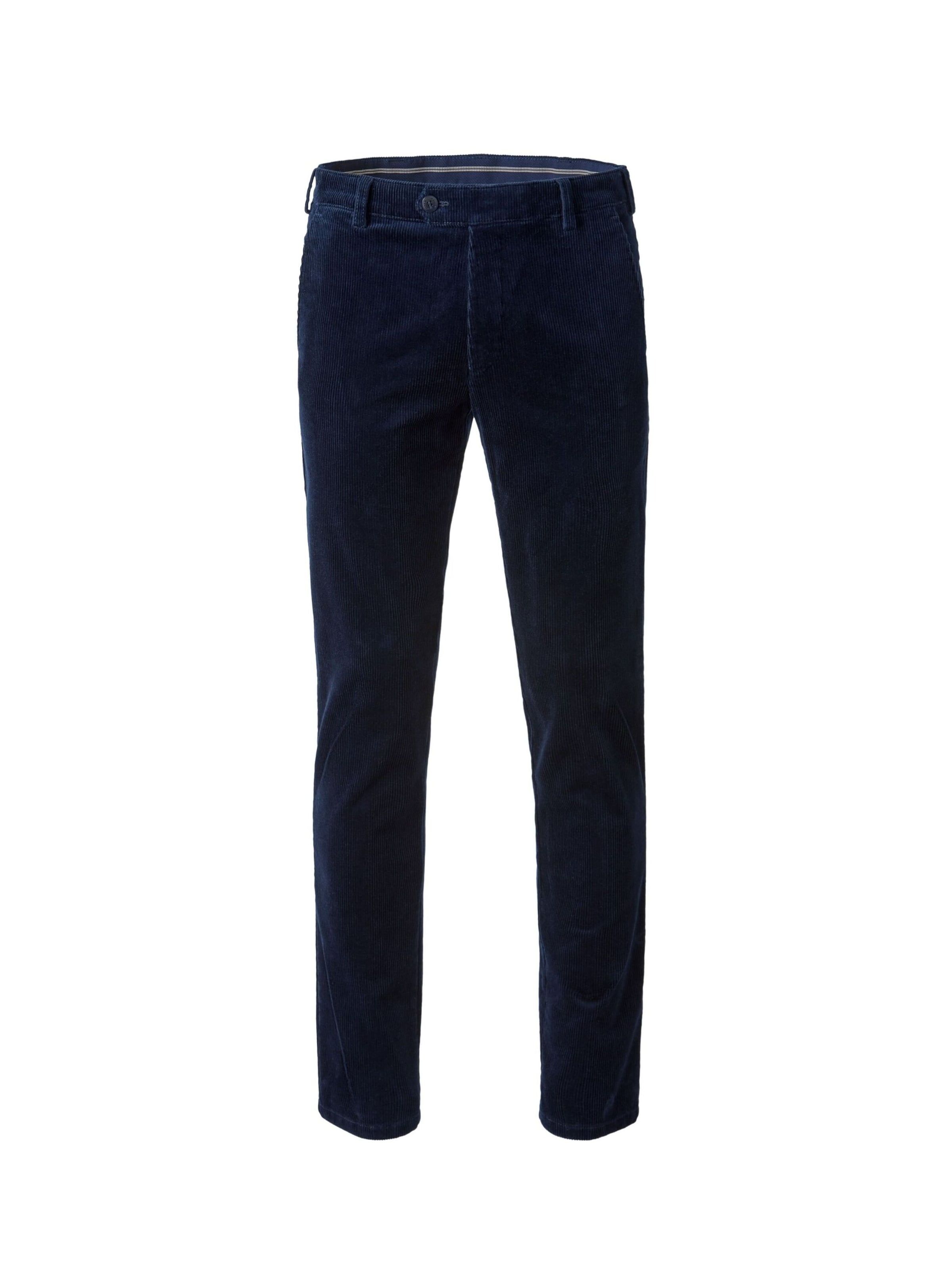 MEYER Chino in Blauw: voorkant