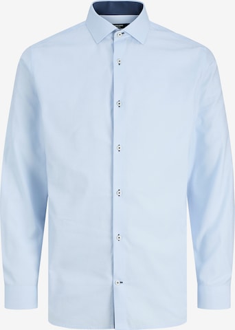 Chemise 'JPRBLAPARKER' JACK & JONES en bleu : devant