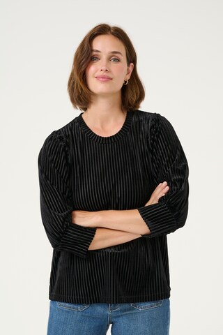 Camicia da donna 'KA Caca' di Kaffe in nero: frontale