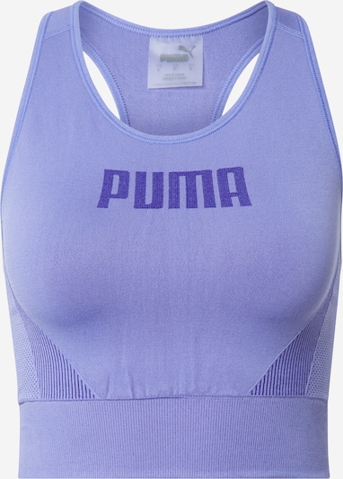 PUMA Sport BH in helllila / dunkellila, Produktansicht
