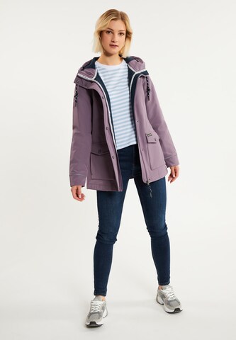 Veste fonctionnelle 'Albee' Schmuddelwedda en violet