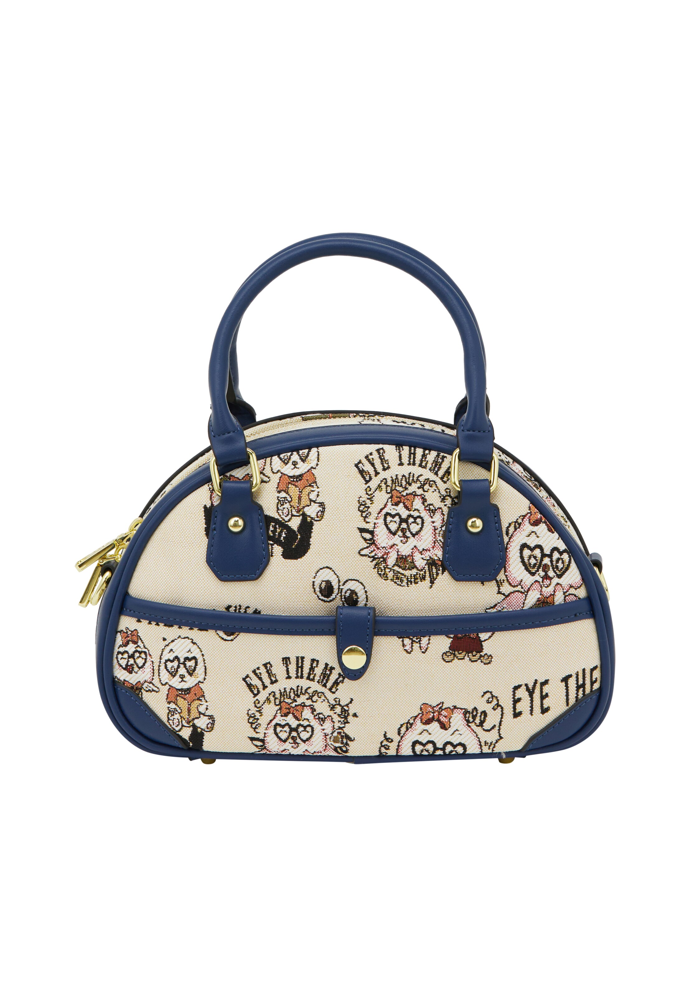 Sacs à main 'Pop Eyetheme' MYMO en beige : devant