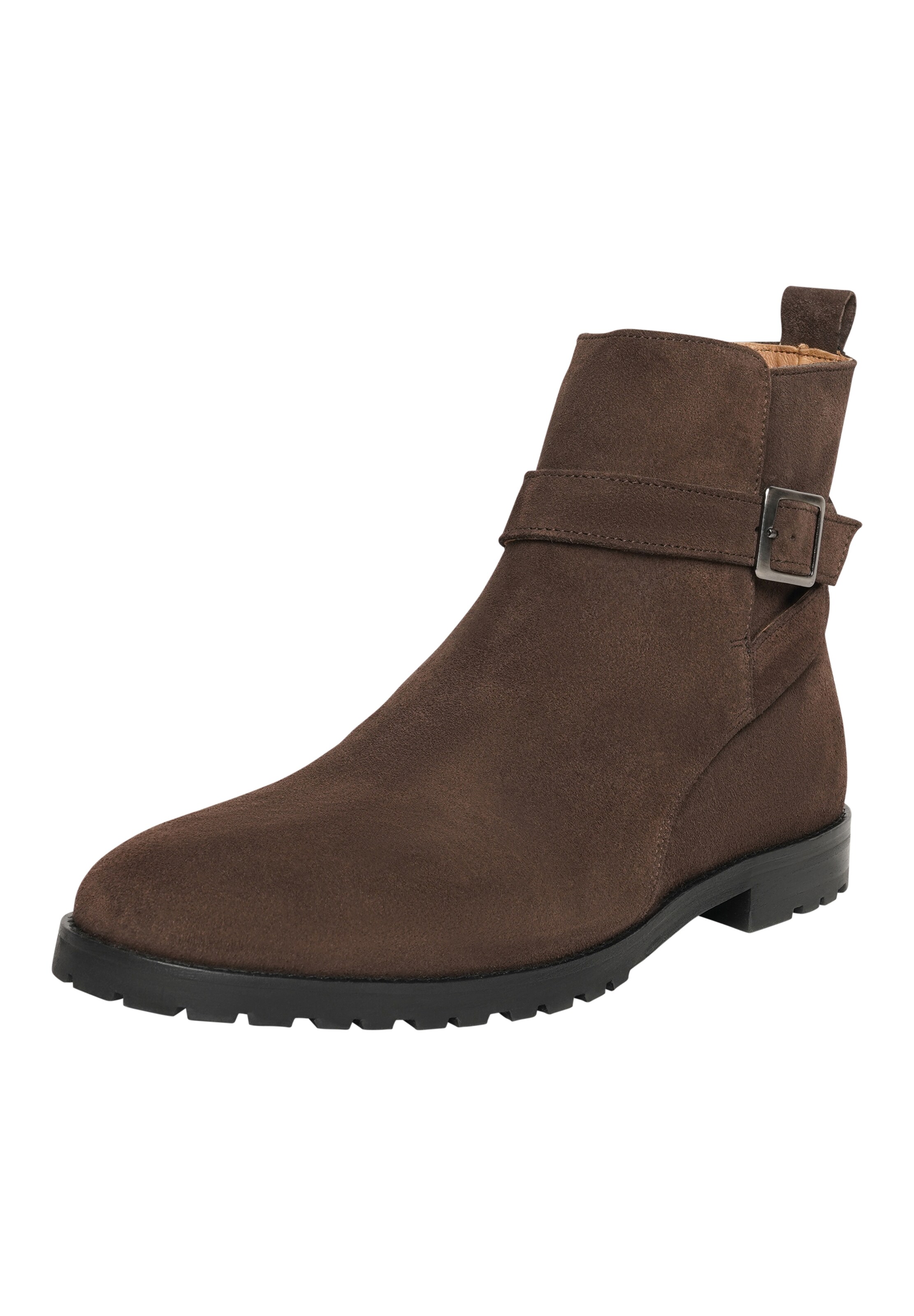 Henry Stevens Boots 'Wallace JPB' in Bruin: voorkant
