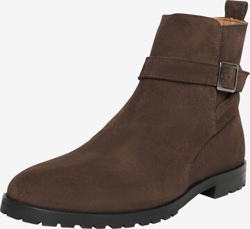 Henry Stevens Boots 'Wallace JPB' in Bruin: voorkant