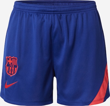 Regular Pantalon de sport 'FC Barcelona Academy Pro' NIKE en bleu : devant