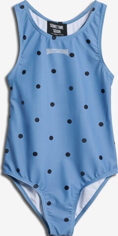 Maillot de bain 'Nellie' SOMETIME SOON en bleu : devant