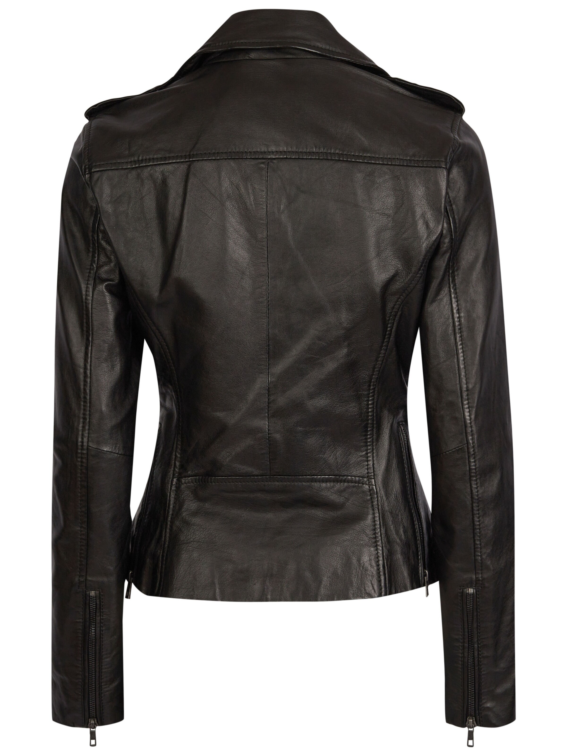 bugatti Lederjacke BULady-103 in Schwarz