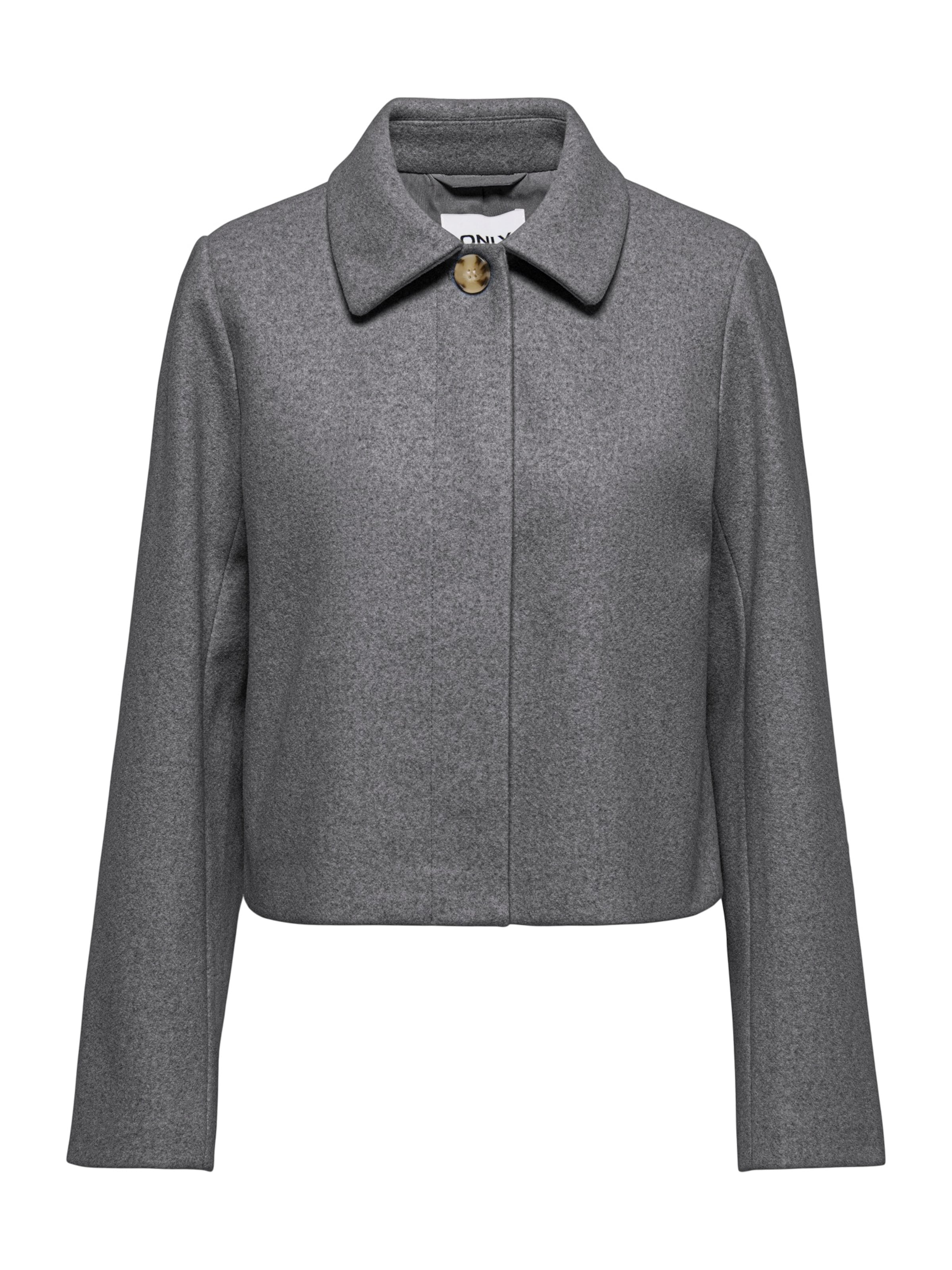 ONLY Prechodná bunda 'ONLAdina' - Sivá: predná strana