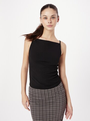 Gina Tricot Top in Black: front