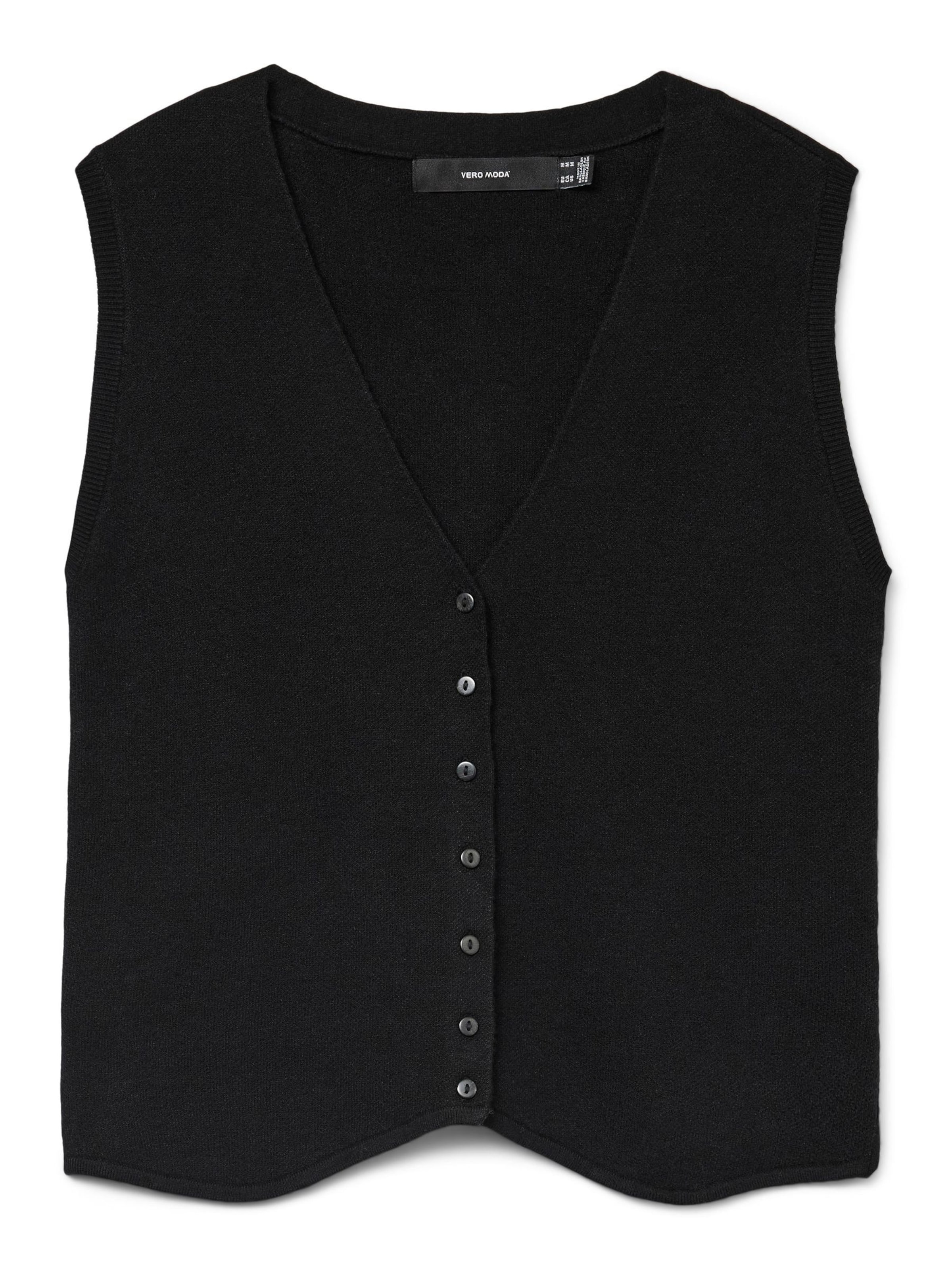 VERO MODA Vest 'GOLD' i sort: forside