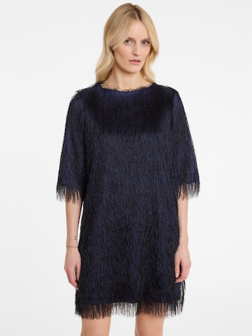 Ana Alcazar Jurk ' Abia ' in Blauw: voorkant