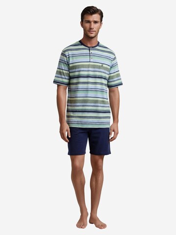 HAJO Short Pajamas 'Klima Light' in Green