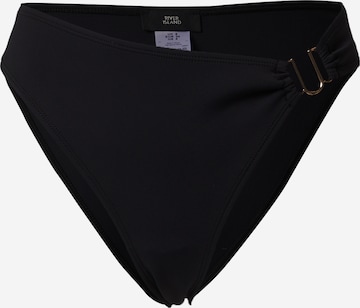 River Island Bikini bottom in Black: front