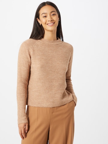 PIECES Pullover 'Ellen' in Beige: Vorderseite