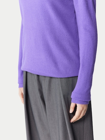 GOBI Cashmere Trui 'Women's Essential Cashmere Crewneck Sweater' in Lila