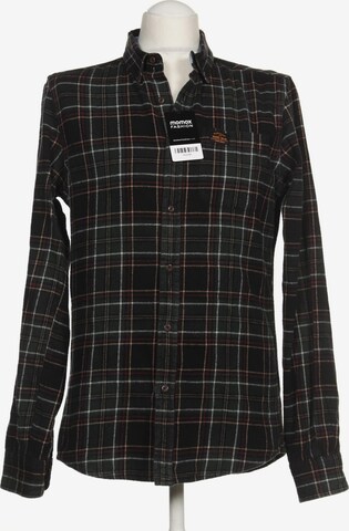 Superdry Button Up Shirt in M in Green: front