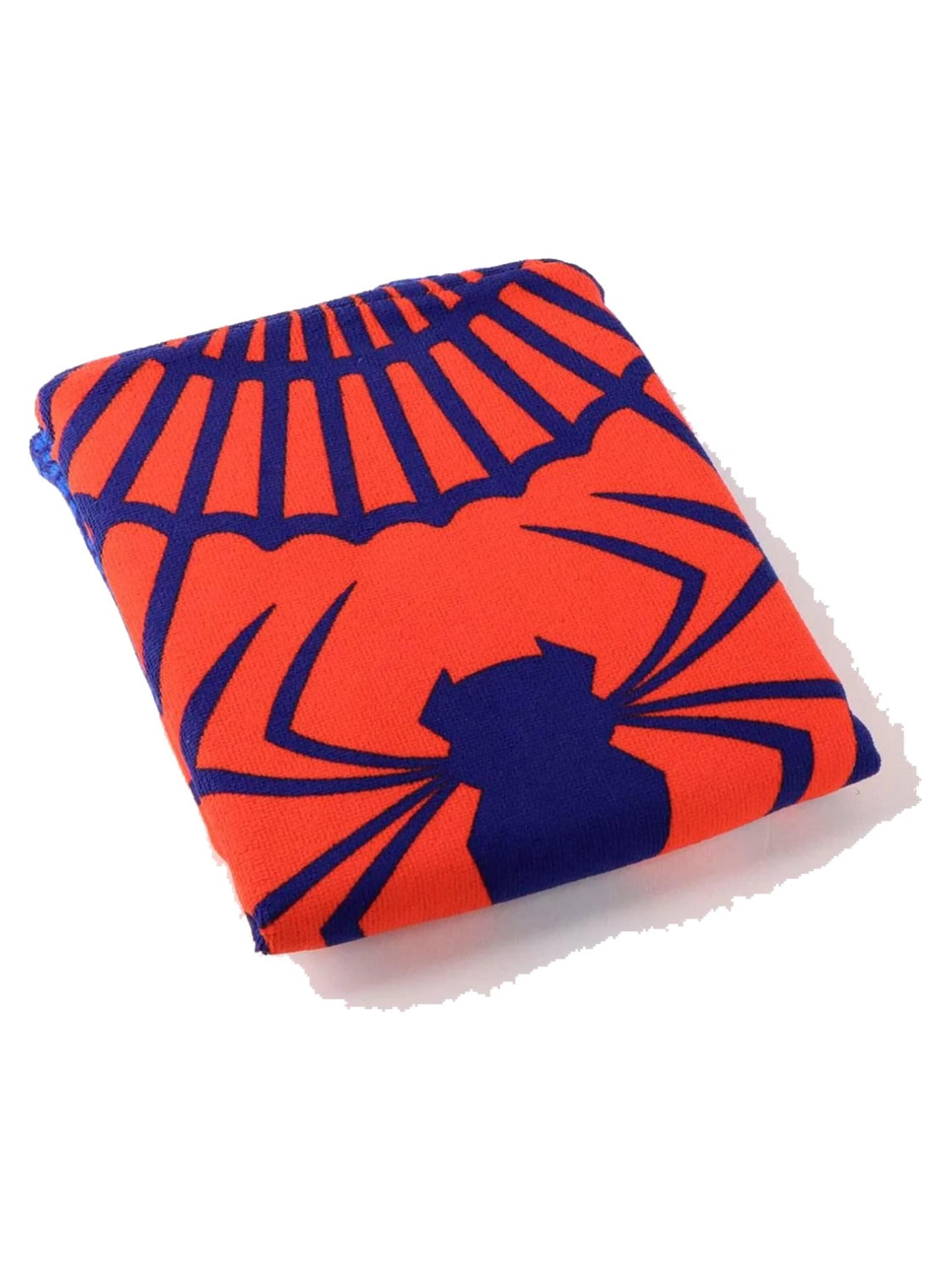 SPIDERMAN Badjas 'Spiderman Poncho Jongens' in Rood
