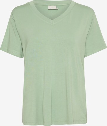 T-shirt Kaffe en vert : devant