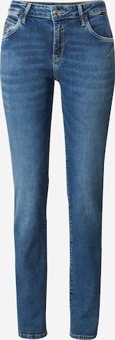 Mavi Skinny Jeans in Blue: front